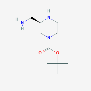 (R)-tert-Butyl 3-(aminomethyl)piperazine-1-carboxylate