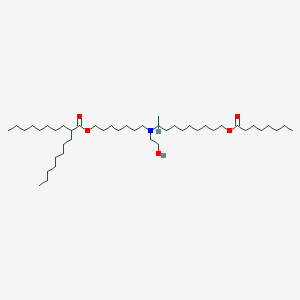 7-((2-Hydroxyethyl)(10-(octanoyloxy)decan-2-yl)amino)heptyl 2-octyldecanoate