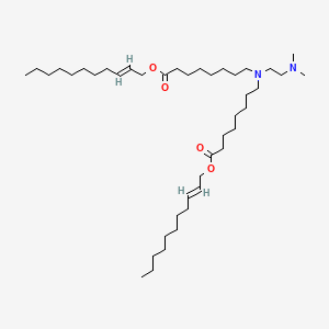 Di((E)-undec-2-en-1-yl) 8,8'-((2-(dimethylamino)ethyl)azanediyl)dioctanoate