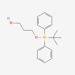 B1336629 3-((tert-Butyldiphenylsilyl)oxy)propan-1-ol CAS No. 127047-71-6
