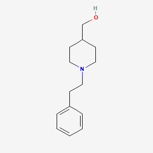 [1-(2-Phenylethyl)piperidin-4-yl]methanol