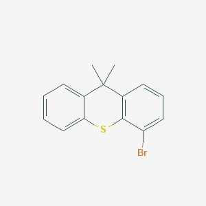 molecular formula C15H13BrS B13366455 4-Bromo-9,9-dimethyl-9H-thioxanthene 