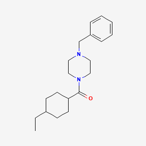 1-Benzyl-4-[(4-ethylcyclohexyl)carbonyl]piperazine