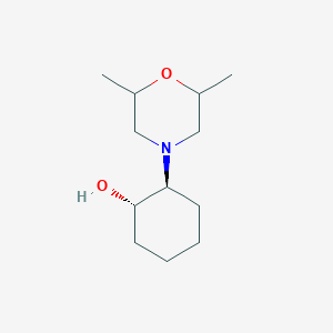 (1S,2S)-2-(2,6-Dimethylmorpholino)cyclohexan-1-ol