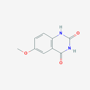 molecular formula C9H8N2O3 B1336656 6-甲氧基喹唑啉-2,4-二醇 CAS No. 32618-84-1