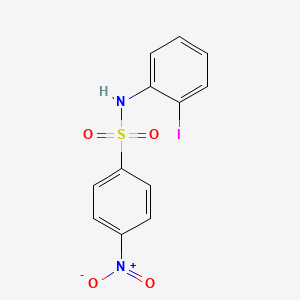 N-(2-iodophenyl)-4-nitrobenzenesulfonamide