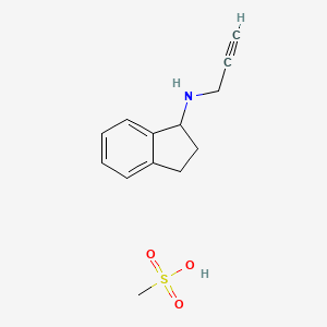 molecular formula C13H17NO3S B1336673 TVP1022 (mesylate);S-PAI mesylate 