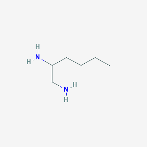 molecular formula C6H16N2 B1336675 Hexane-1,2-diamine CAS No. 13880-27-8