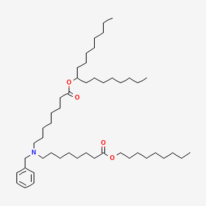 Heptadecan-9-yl 8-(benzyl(8-(nonyloxy)-8-oxooctyl)amino)octanoate