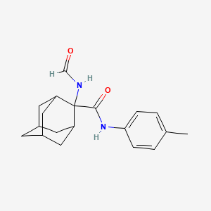 2-(formylamino)-N-(4-methylphenyl)-2-adamantanecarboxamide