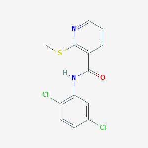 N-(2,5-Dichlorophenyl)-2-(methylthio)nicotinamide