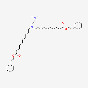 Bis(2-cyclohexylethyl) 10,10'-((2-(dimethylamino)ethyl)azanediyl)bis(decanoate)