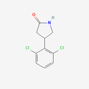 4-(2,6-Dichlorophenyl)pyrrolidin-2-one