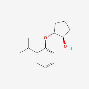 Rel-(1R,2R)-2-(2-isopropylphenoxy)cyclopentan-1-ol