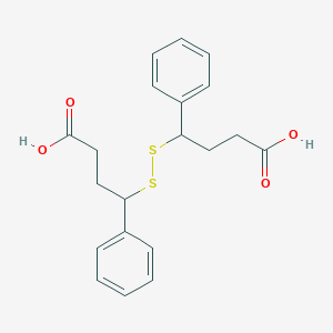 4,4'-Disulfanediylbis(4-phenylbutanoic acid)