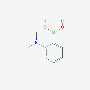molecular formula C8H12BNO2 B1336720 2-(二甲氨基)苯硼酸 CAS No. 89291-23-6