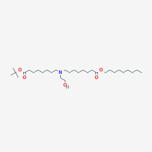 tert-Butyl 8-((2-hydroxyethyl)(8-(nonyloxy)-8-oxooctyl)amino)octanoate