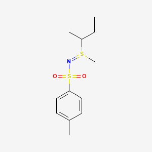 N-[sec-butyl(methyl)-lambda~4~-sulfanylidene]-4-methylbenzenesulfonamide