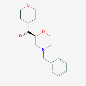 (S)-(4-Benzylmorpholin-2-yl)(tetrahydro-2H-pyran-4-yl)methanone