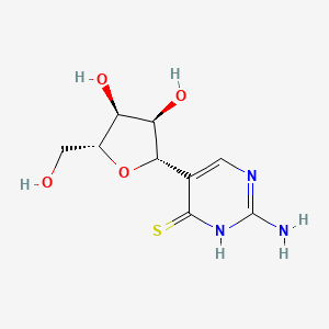 2-Amino-5-((2S,3R,4S,5R)-3,4-dihydroxy-5-(hydroxymethyl)tetrahydrofuran-2-yl)pyrimidine-4(3H)-thione