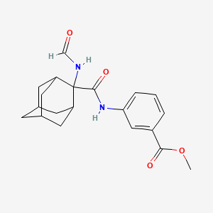 Methyl 3-({[2-(formylamino)-2-adamantyl]carbonyl}amino)benzoate