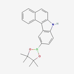 10-(4,4,5,5-Tetramethyl-1,3,2-dioxaborolan-2-yl)-7H-benzo[c]carbazole