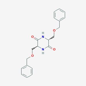 (3R,6R)-3,6-Bis((benzyloxy)methyl)piperazine-2,5-dione