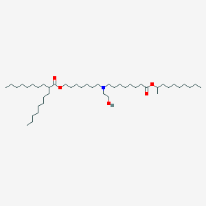 7-((8-(Decan-2-yloxy)-8-oxooctyl)(2-hydroxyethyl)amino)heptyl 2-octyldecanoate