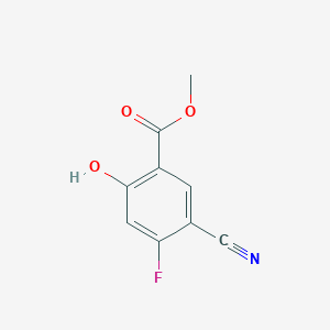 Methyl 5-cyano-4-fluoro-2-hydroxybenzoate