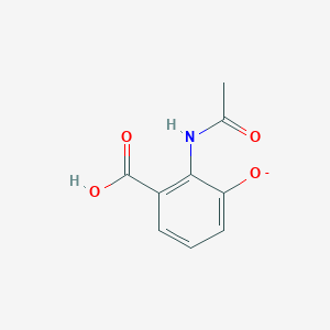 2-Acetamido-3-hydroxybenzoate