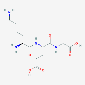 molecular formula C13H24N4O6 B1336809 H-赖-谷-甘-OH CAS No. 57866-06-5