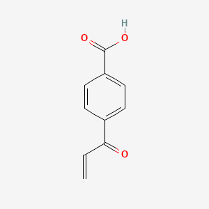 molecular formula C10H8O3 B13368131 4-Acryloylbenzoic acid CAS No. 59969-66-3