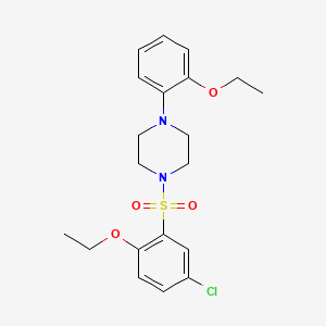 1-[(5-Chloro-2-ethoxyphenyl)sulfonyl]-4-(2-ethoxyphenyl)piperazine