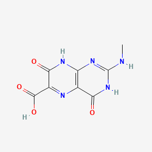 2-(Methylamino)-4,7-dioxo-3,4,7,8-tetrahydro-6-pteridinecarboxylic acid