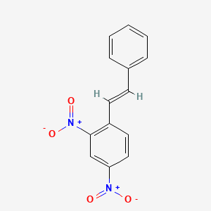 molecular formula C14H10N2O4 B1336846 2,4-Dinitrostilbene CAS No. 2486-13-7
