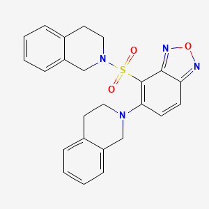 2-{[5-(3,4-dihydro-2(1H)-isoquinolinyl)-2,1,3-benzoxadiazol-4-yl]sulfonyl}-1,2,3,4-tetrahydroisoquinoline