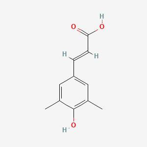 molecular formula C11H12O3 B1336858 3,5-Dimethyl-4-hydroxycinnamic acid 