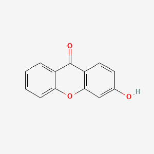 molecular formula C13H8O3 B1336859 3-Hydroxyxanthen-9-one CAS No. 3722-51-8