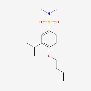 4-butoxy-3-isopropyl-N,N-dimethylbenzenesulfonamide