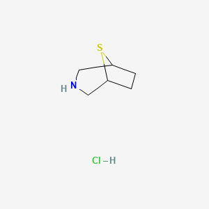 8-Thia-3-azabicyclo[3.2.1]octane hydrochloride