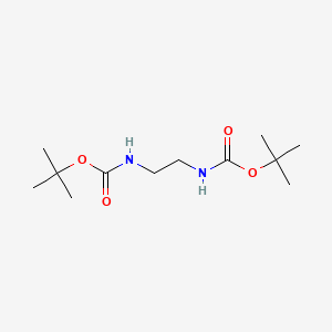 molecular formula C12H24N2O4 B1336880 二叔丁基乙烷-1,2-二基二氨基甲酸酯 CAS No. 33105-93-0