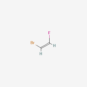 molecular formula C2H2BrF B1336883 乙烯，1-溴-2-氟-，(Z)- CAS No. 2366-31-6