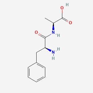 molecular formula C12H16N2O3 B1336888 Phe-ala CAS No. 3918-87-4