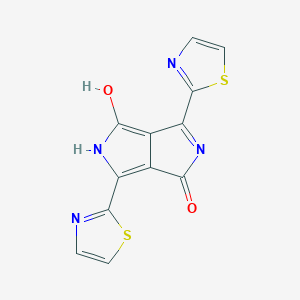 3,6-Di(thiazol-2-yl)-2,5-dihydropyrrolo[3,4-c]pyrrole-1,4-dione