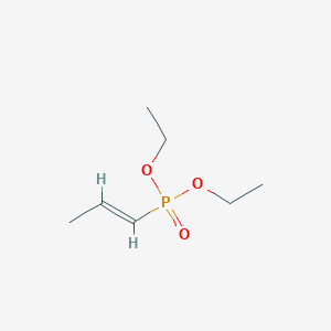 molecular formula C7H15O3P B1336900 (E)-1-diethoxyphosphorylprop-1-ene CAS No. 5954-65-4