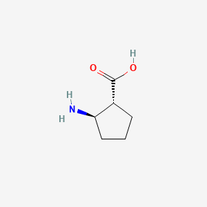 molecular formula C6H11NO2 B1336901 (1R,2R)-2-氨基环戊烷甲酸 CAS No. 40482-05-1