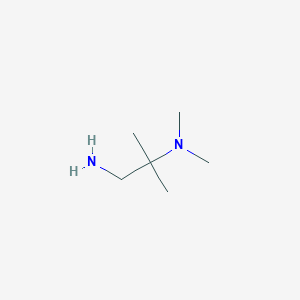 molecular formula C6H16N2 B1336943 N-(2-amino-1,1-dimethylethyl)-N,N-dimethylamine CAS No. 76936-44-2