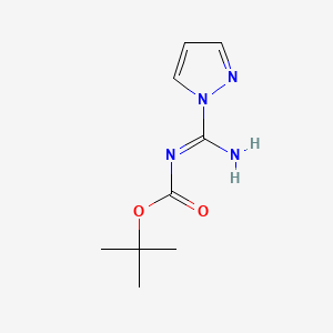 molecular formula C9H14N4O2 B1336992 N-Boc-1H-吡唑-1-甲酰胺 CAS No. 152120-61-1