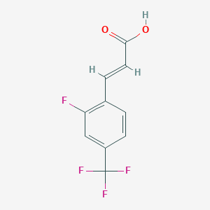 B1337009 2-Fluoro-4-(trifluoromethyl)cinnamic acid CAS No. 262608-88-8