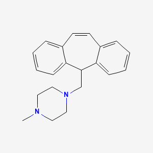 1-(5H-dibenzo[a,d]cyclohepten-5-ylmethyl)-4-methylpiperazine